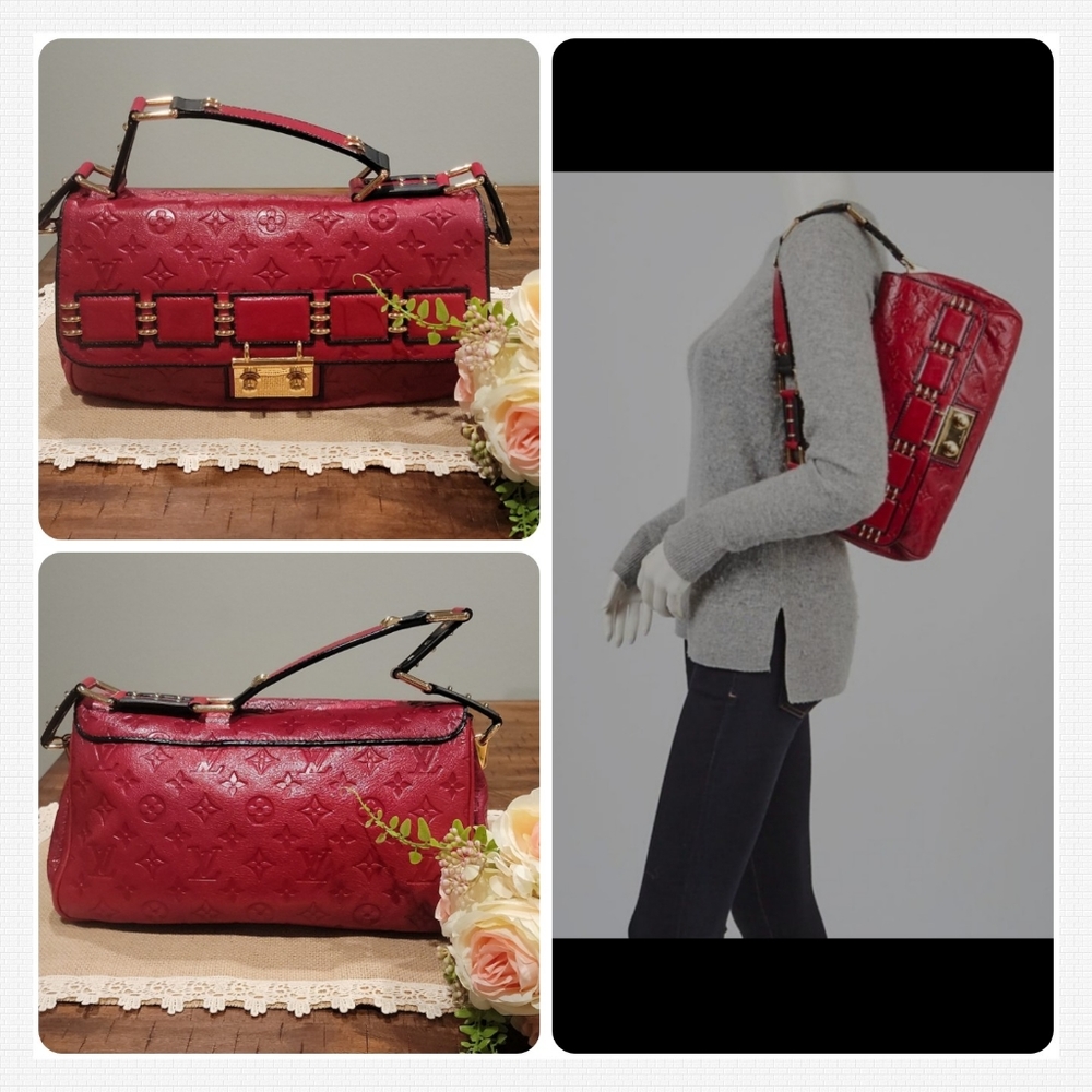 🎉SOLD🎉  🦄 ULTRA RARE 🦄 LV Maidia Rubel Red bag - Picture 2 of 16